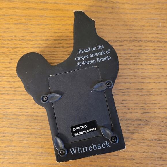 Warren Kimble Rustic Rooster Small Photo Frame Country Farm Collectible by Fetco - Picture 5 of 9